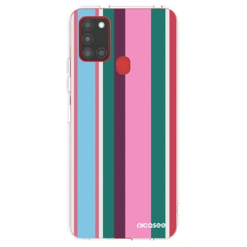 Picasee silikonski prozorni ovitek za Samsung Galaxy A21s - Cabana club