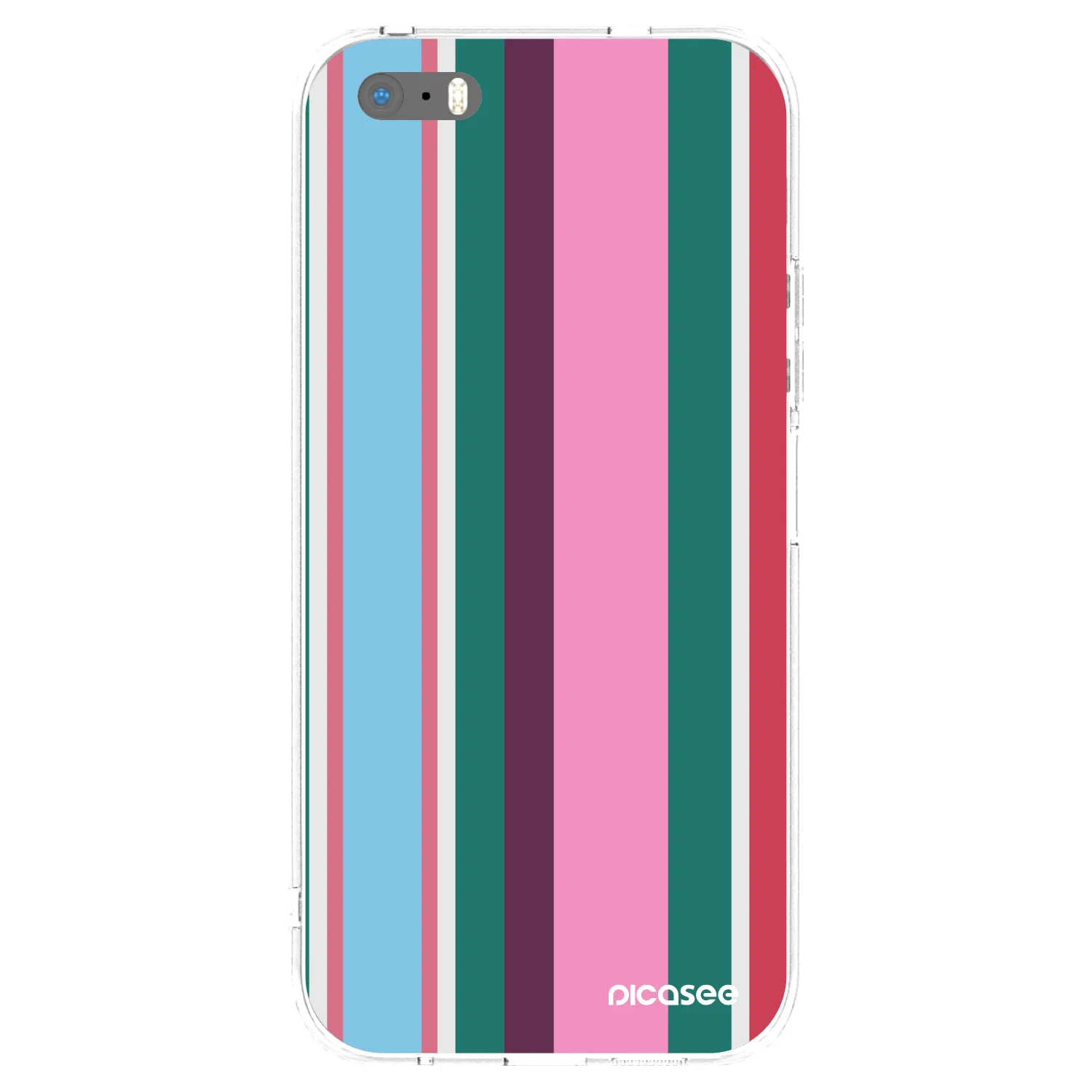 Picasee silikonski prozorni ovitek za Apple iPhone 5/5S/SE - Cabana club