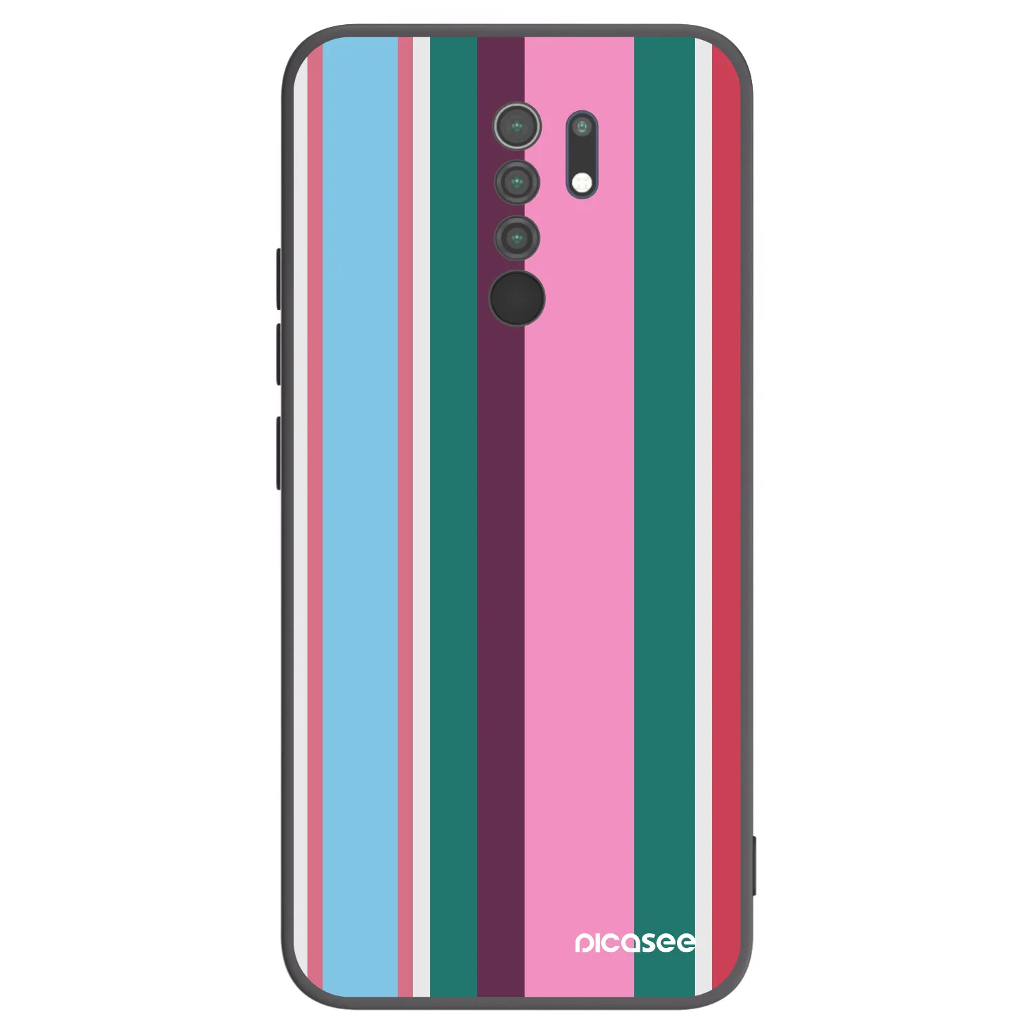 Picasee silikonski črni ovitek za Xiaomi Redmi 9 - Cabana club
