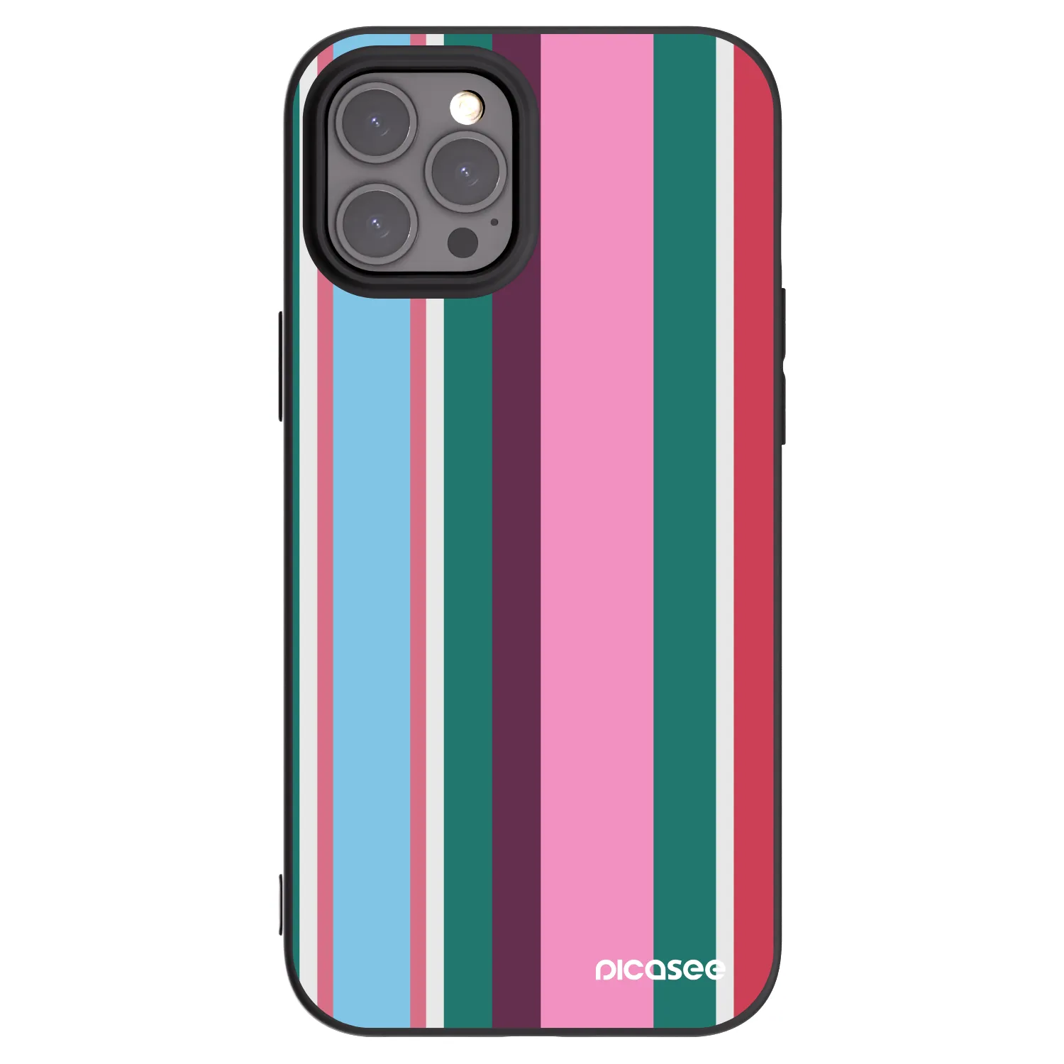 Picasee silikonski črni ovitek za Apple iPhone 12 Pro Max - Cabana club