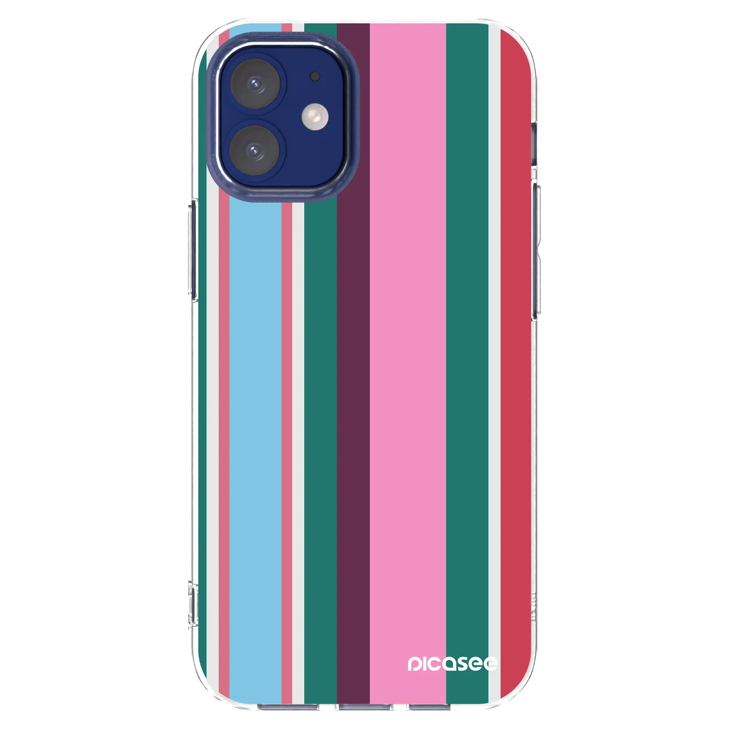 Picasee silikonski prozorni ovitek za Apple iPhone 12 mini - Cabana club