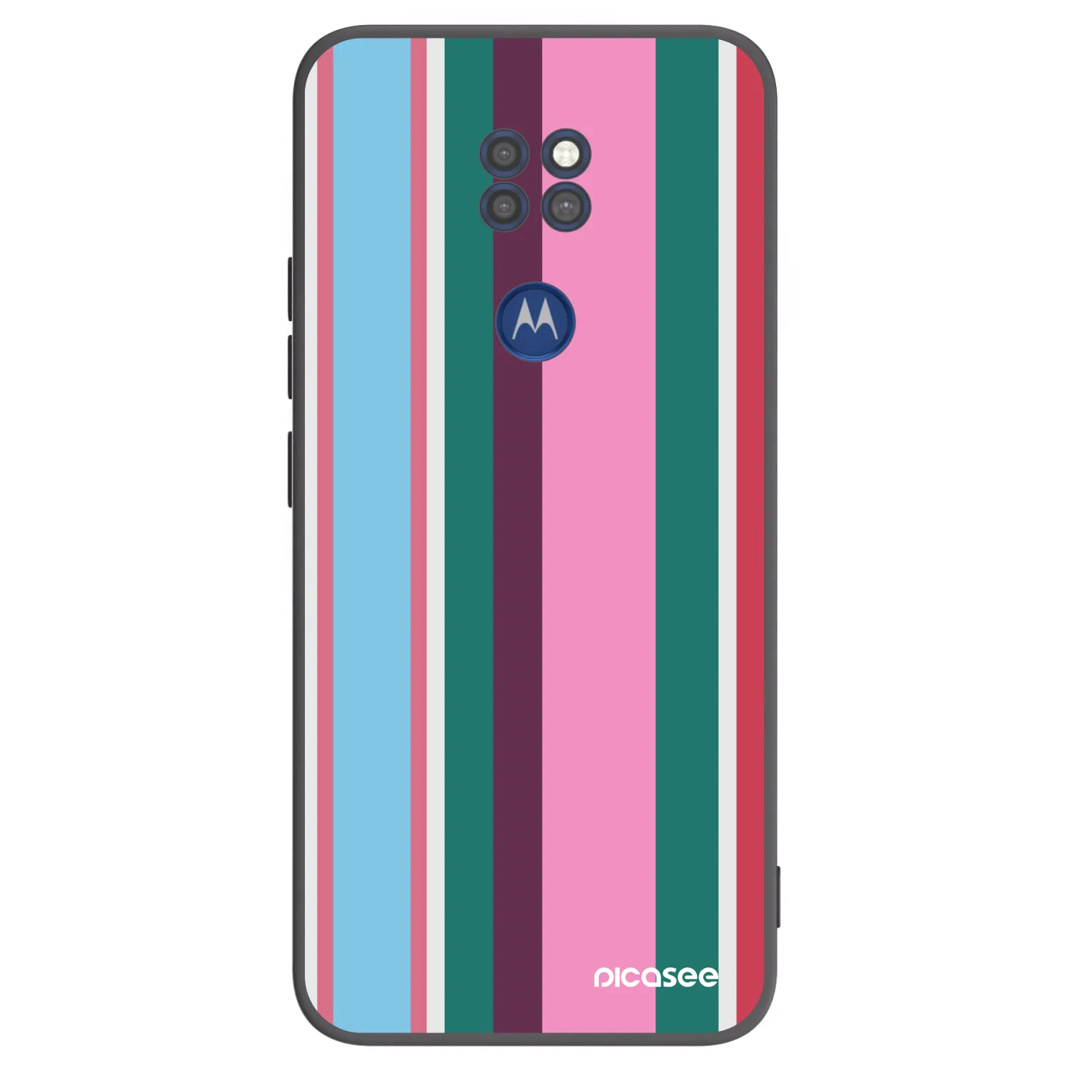 Picasee silikonski črni ovitek za Motorola Moto G9 Play - Cabana club