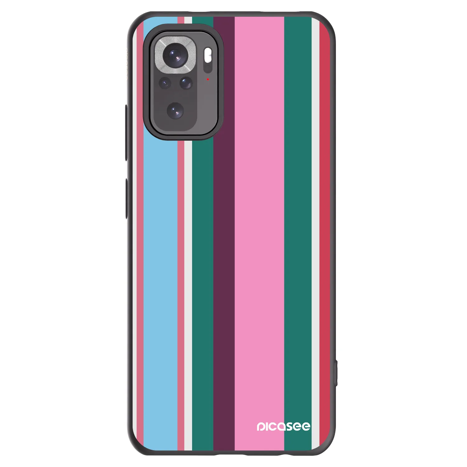 Picasee silikonski črni ovitek za Xiaomi Redmi Note 10 - Cabana club