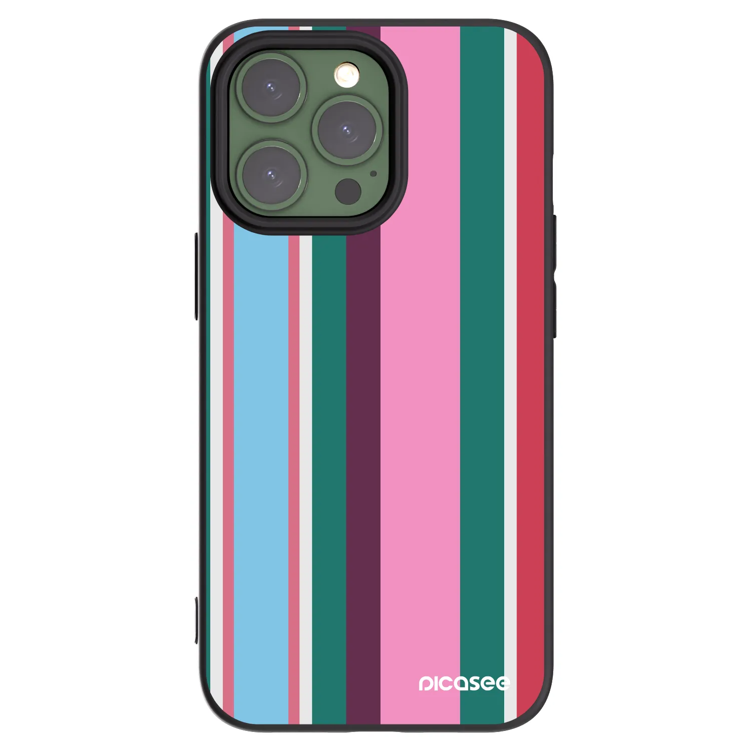 Picasee silikonski črni ovitek za Apple iPhone 13 Pro - Cabana club