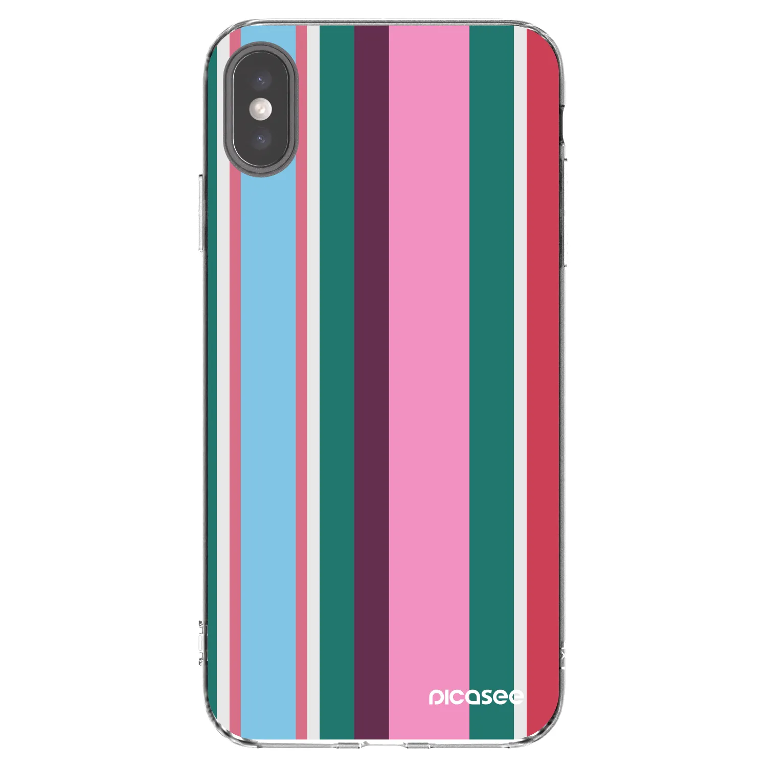 Picasee silikonski prozorni ovitek za Apple iPhone XS Max - Cabana club
