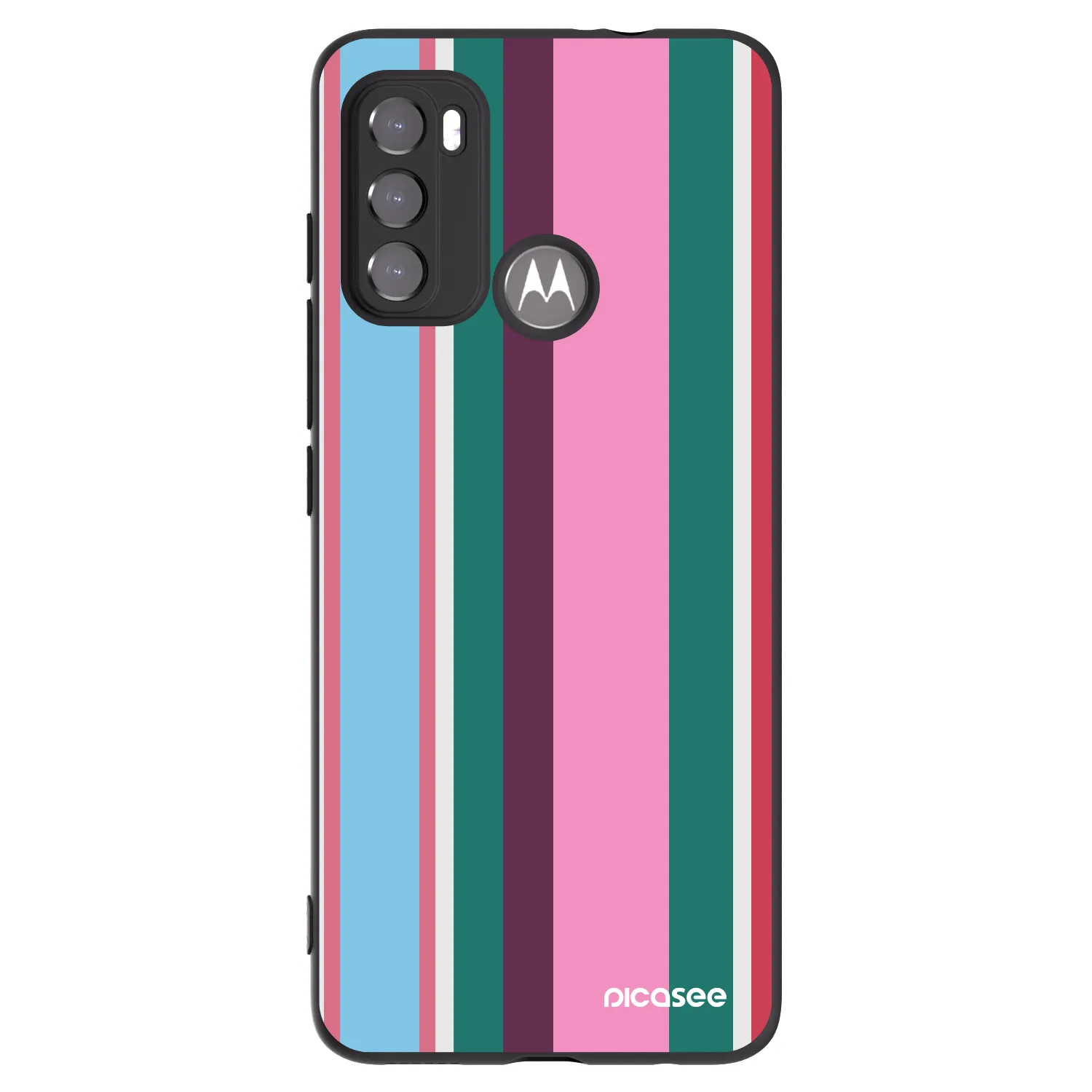 Picasee silikonski črni ovitek za Motorola Moto G60 - Cabana club