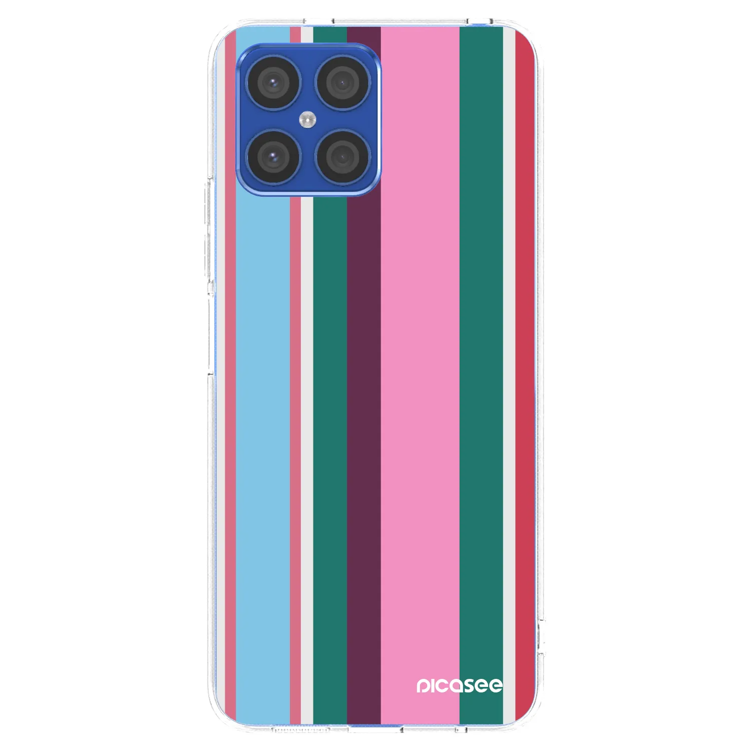 Picasee silikonski prozorni ovitek za Honor X8 4G - Cabana club
