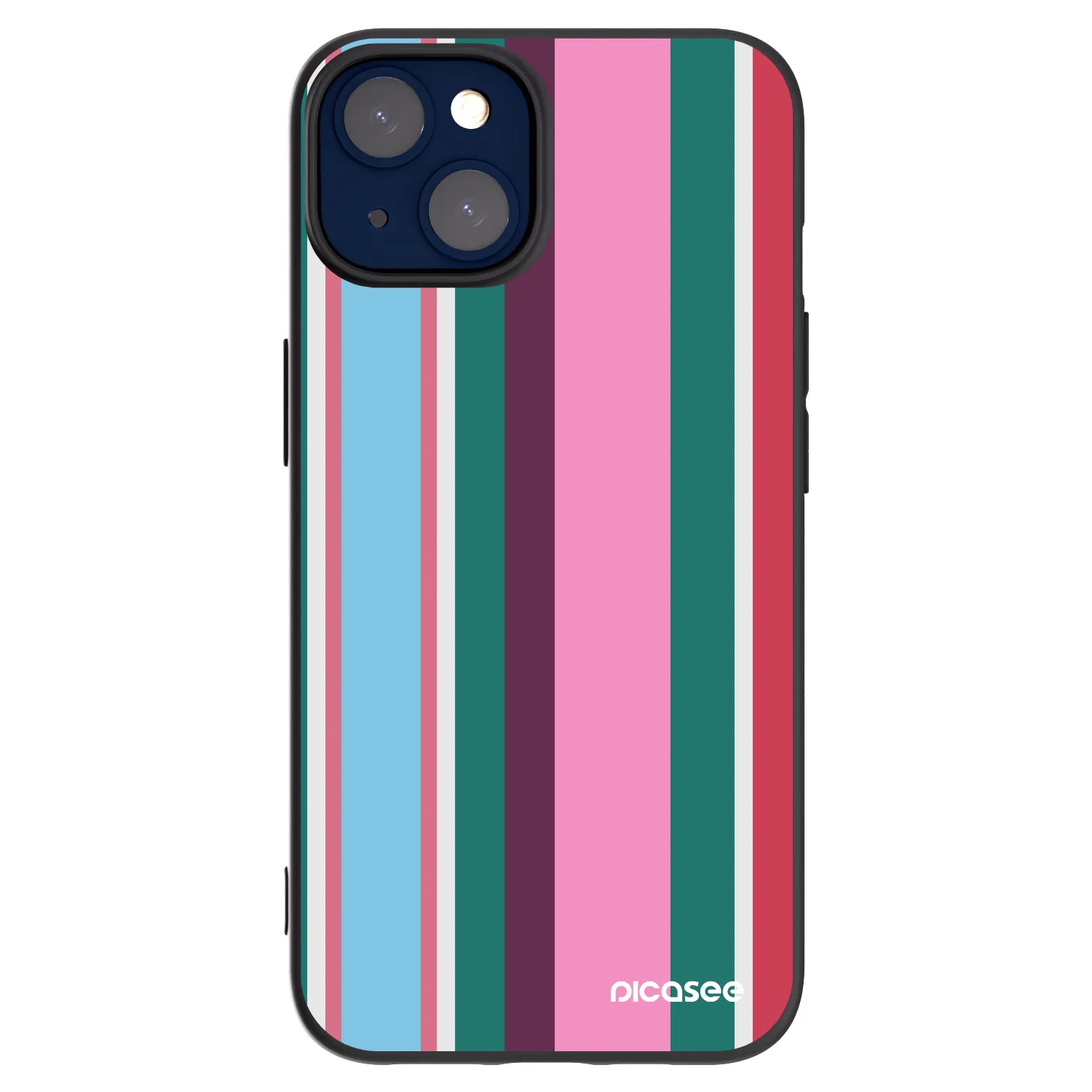 Picasee silikonski črni ovitek za Apple iPhone 14 - Cabana club