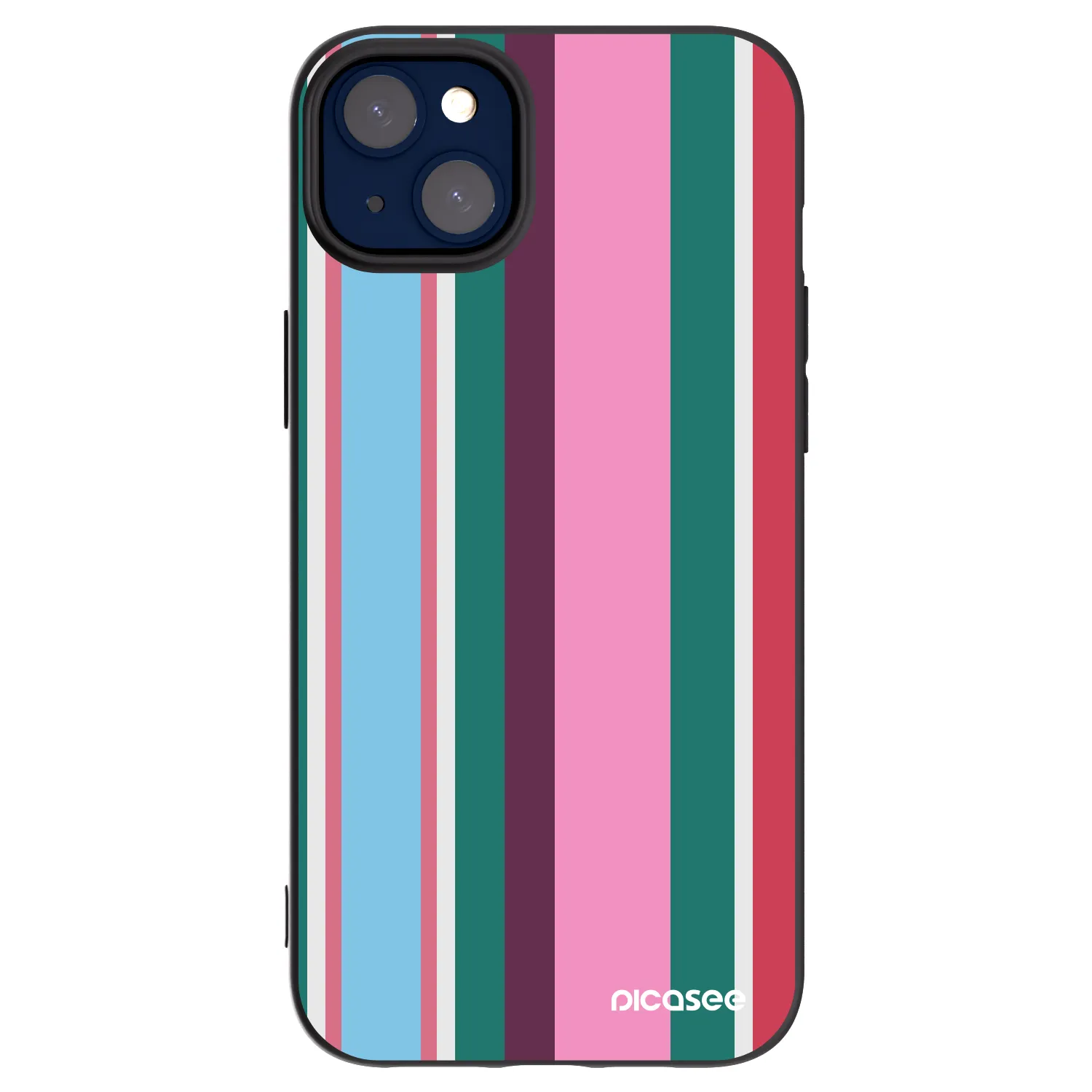Picasee silikonski črni ovitek za Apple iPhone 14 Plus - Cabana club