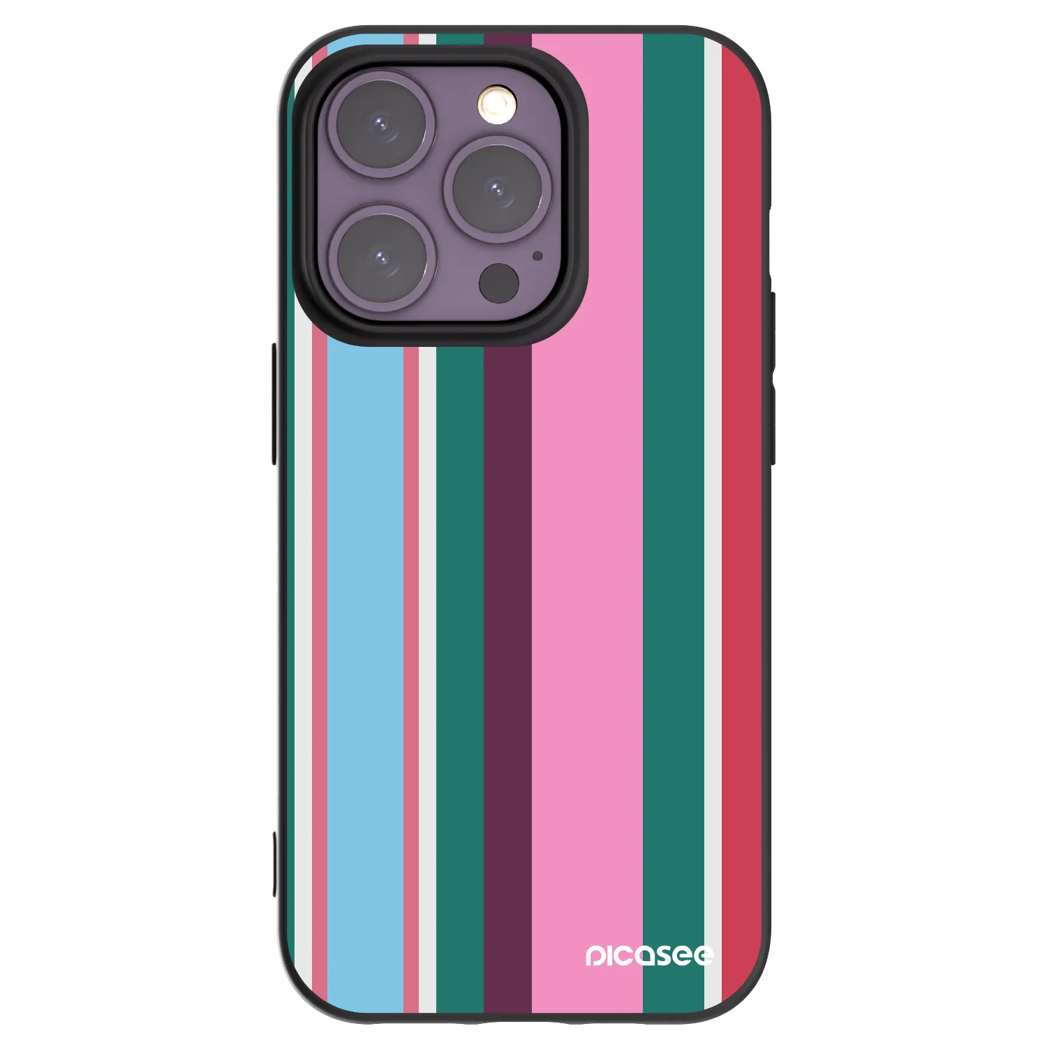 Picasee silikonski črni ovitek za Apple iPhone 14 Pro - Cabana club