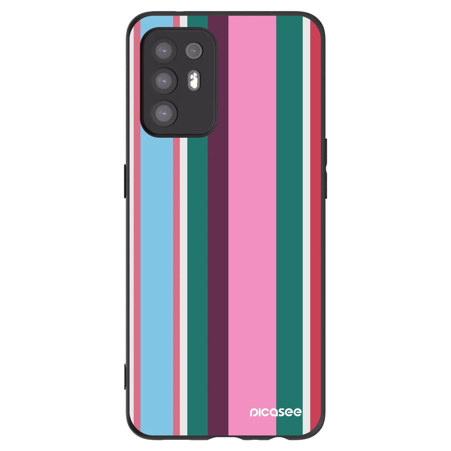 Picasee silikonski črni ovitek za OPPO A94 5G - Cabana club