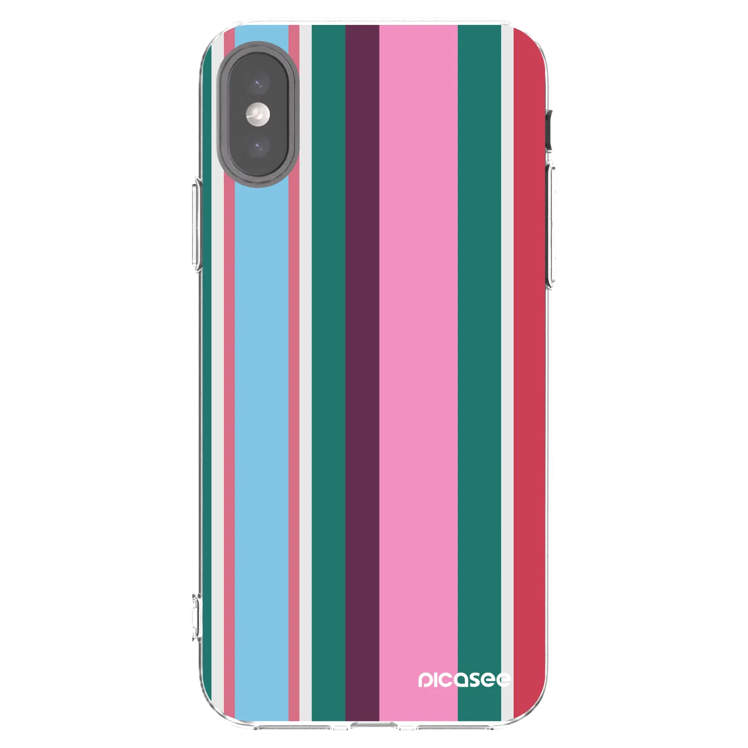 Picasee silikonski prozorni ovitek za Apple iPhone X/XS - Cabana club
