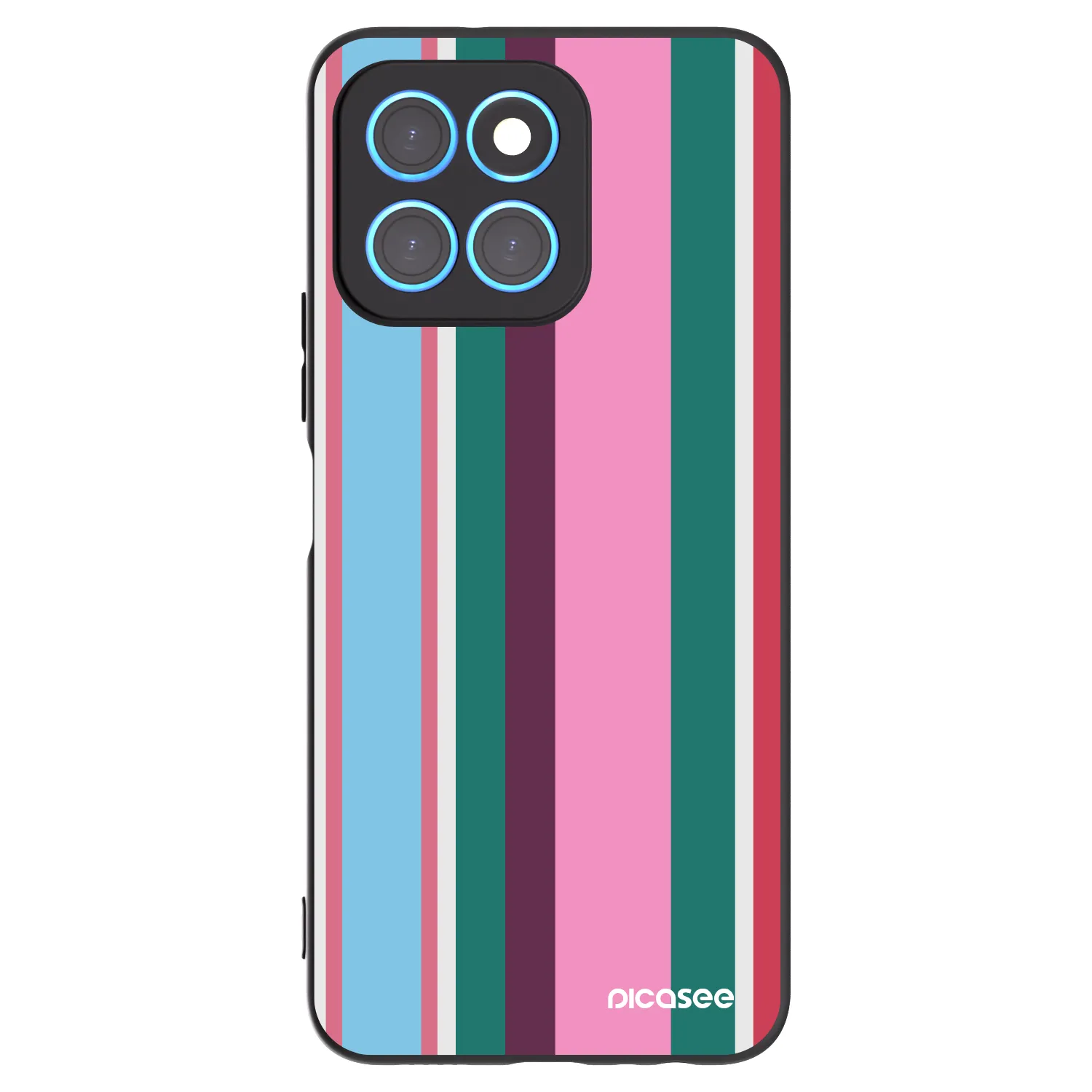 Picasee silikonski črni ovitek za Honor X8 5G - Cabana club