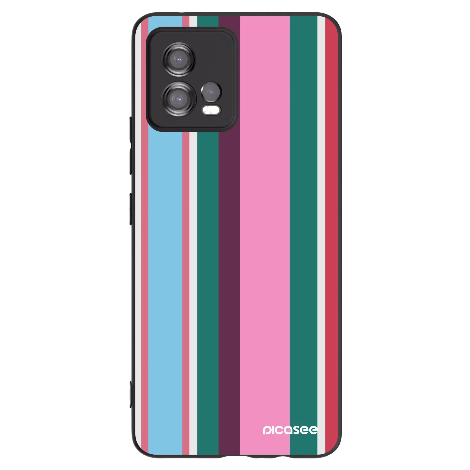 Picasee silikonski črni ovitek za Motorola Moto G72 - Cabana club