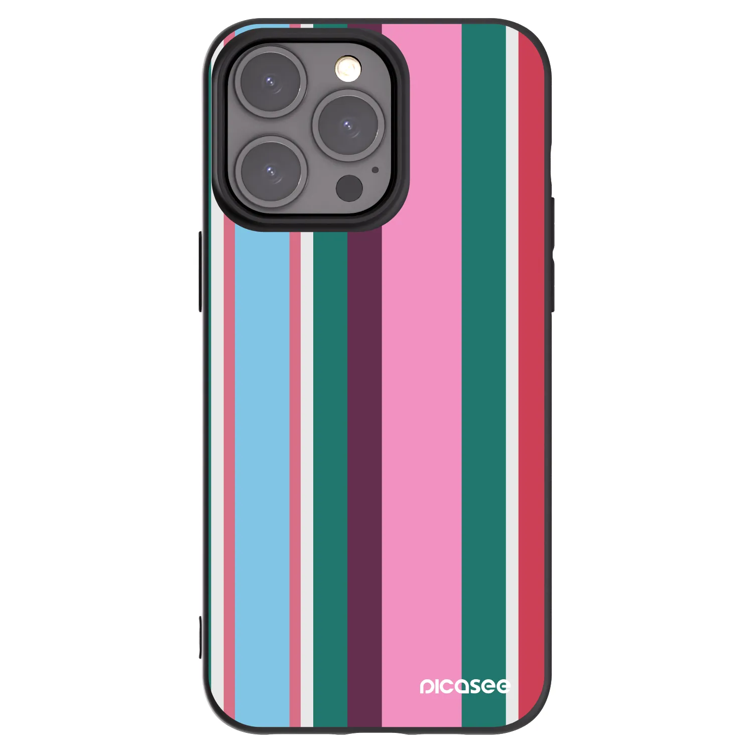 Picasee silikonski črni ovitek za Apple iPhone 15 Pro Max - Cabana club