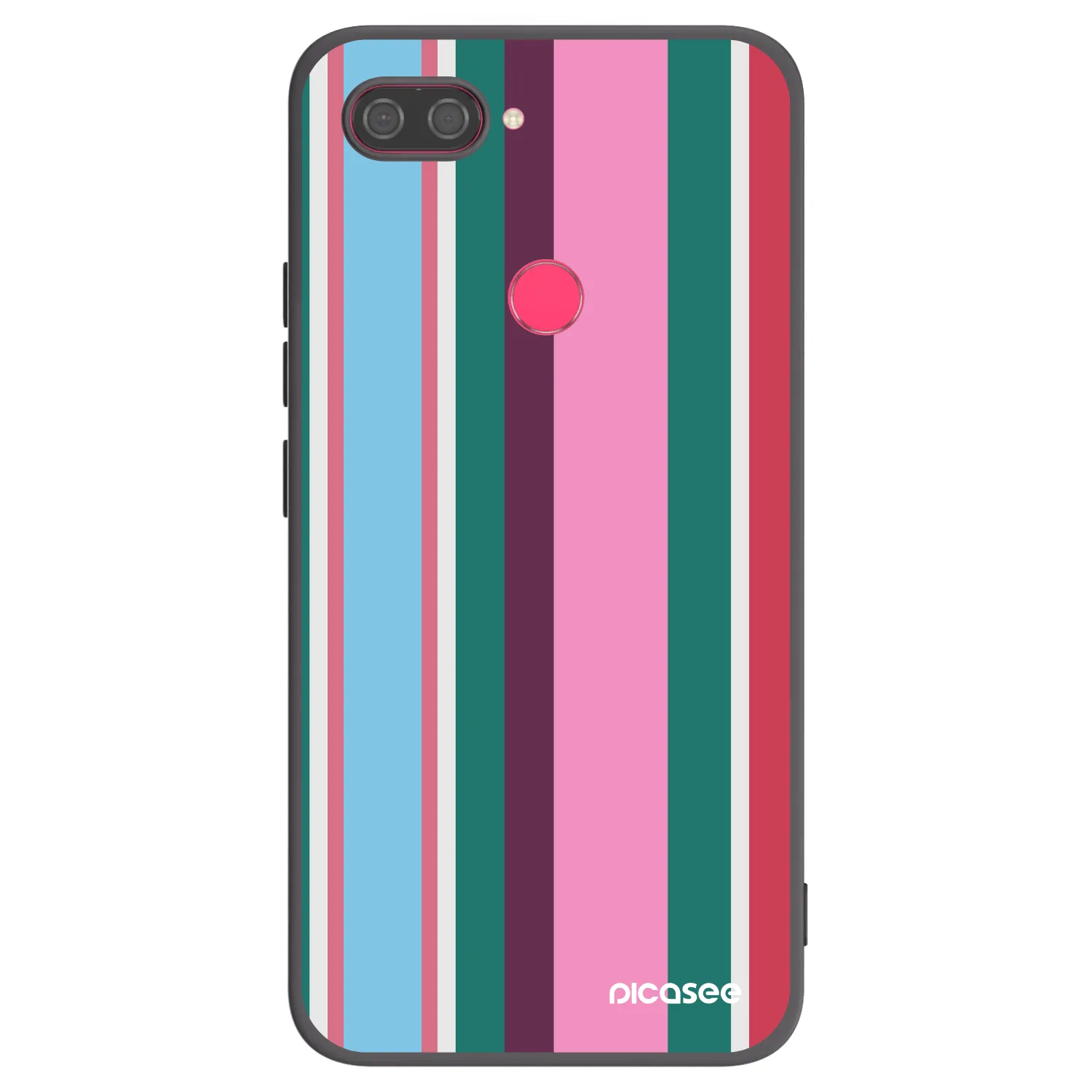 Picasee silikonski črni ovitek za Xiaomi Mi 8 Lite - Cabana club