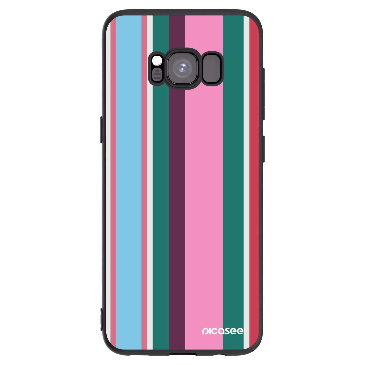 Picasee silikonski črni ovitek za Samsung Galaxy S8 G950F - Cabana club