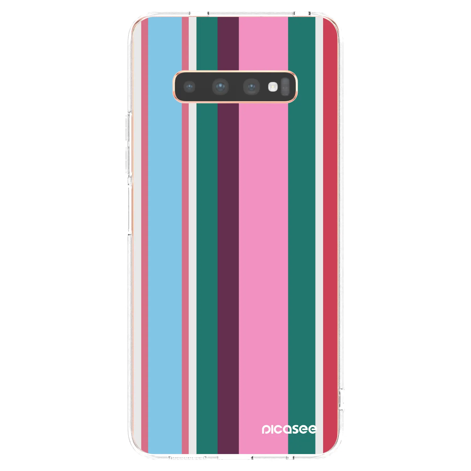 Picasee silikonski prozorni ovitek za Samsung Galaxy S10 Plus G975 - Cabana club