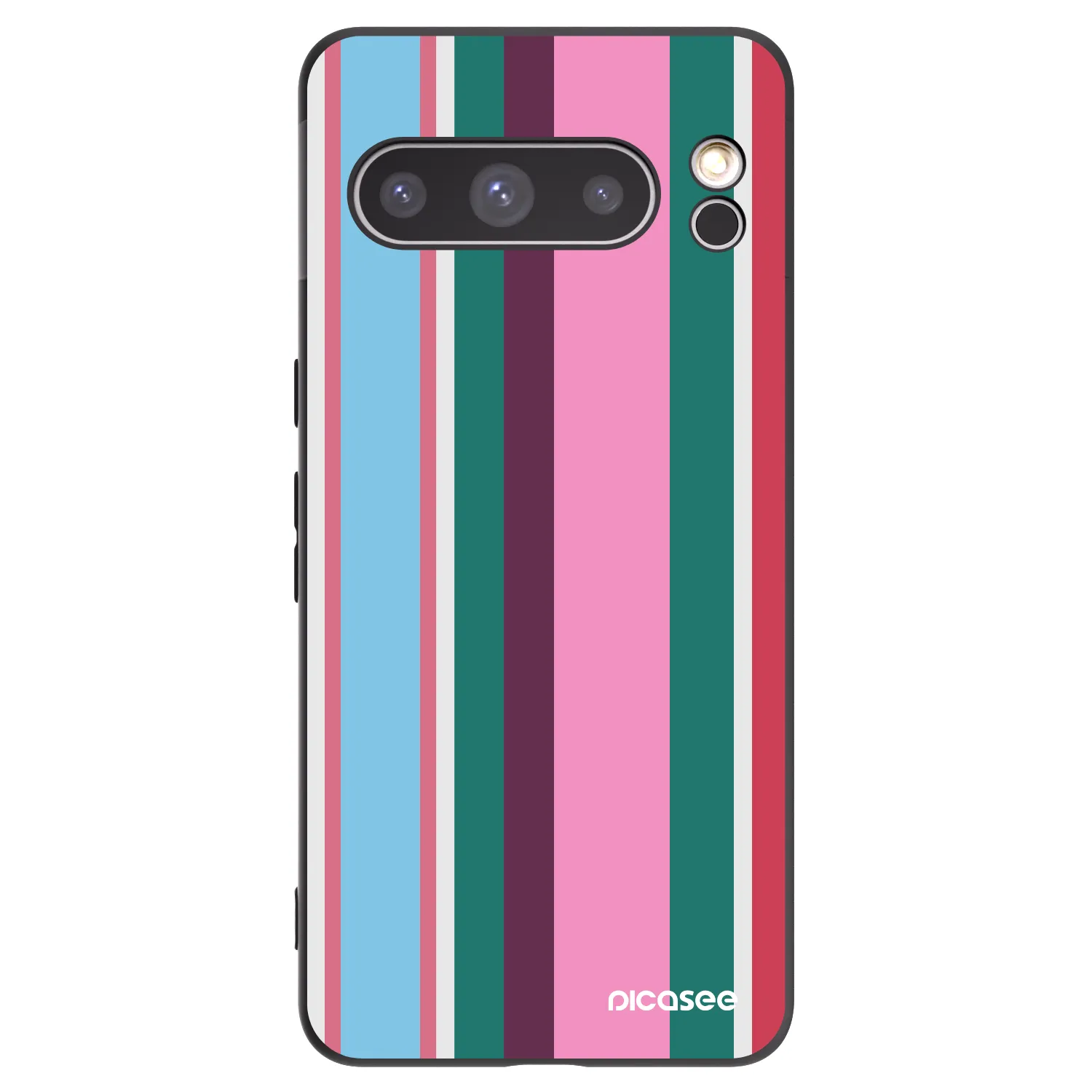 Picasee silikonski črni ovitek za Google Pixel 8 Pro - Cabana club