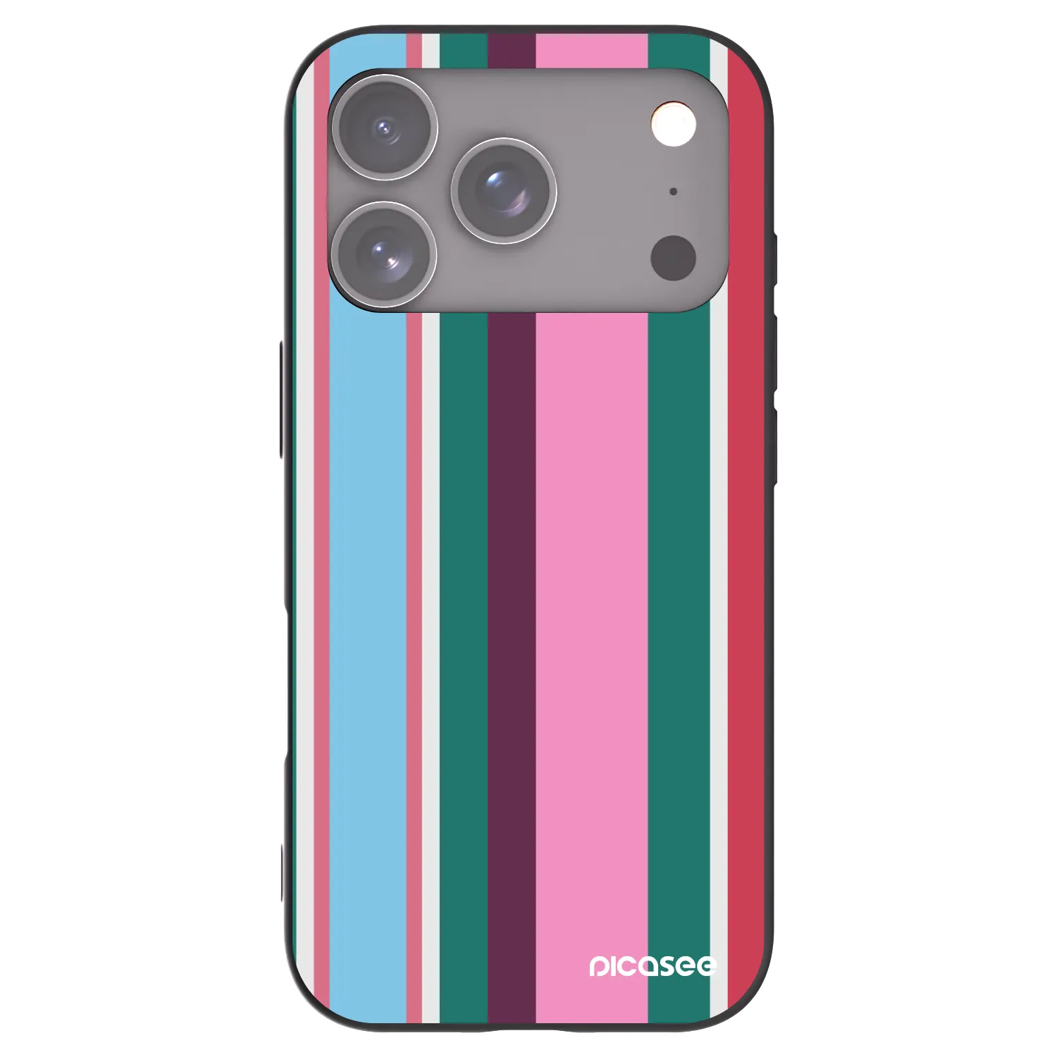 Picasee silikonski črni ovitek za Apple iPhone 17 Pro - Cabana club