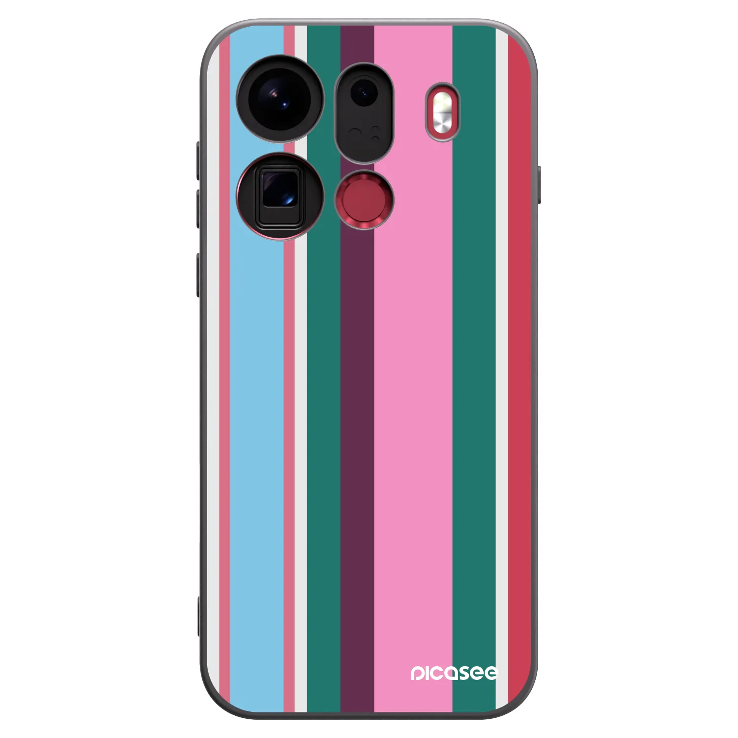 Picasee silikonski črni ovitek za OPPO Find X9 Pro - Cabana club