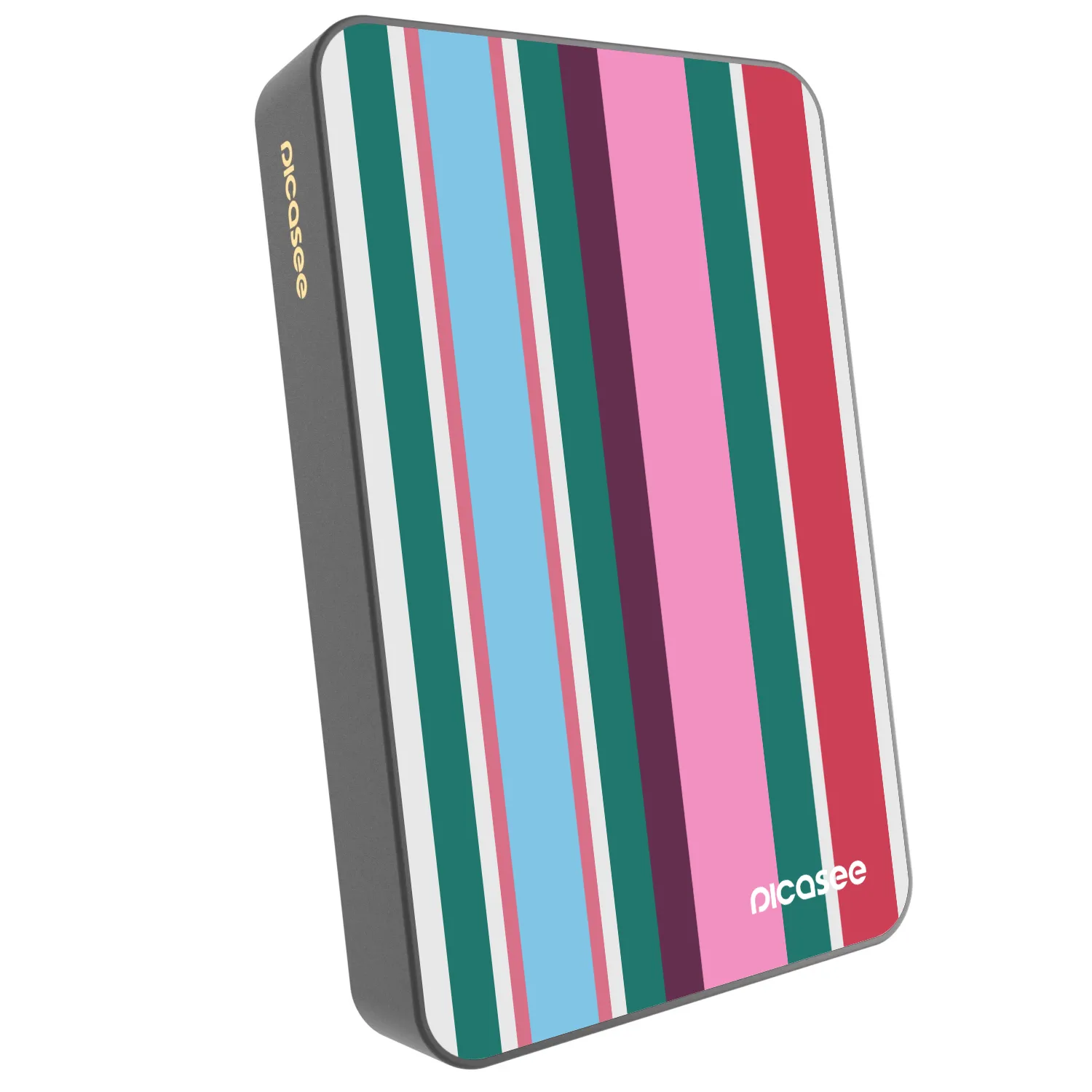 Picasee Prenosna baterija z MagSafe 10 000 mAh Siva - Cabana club