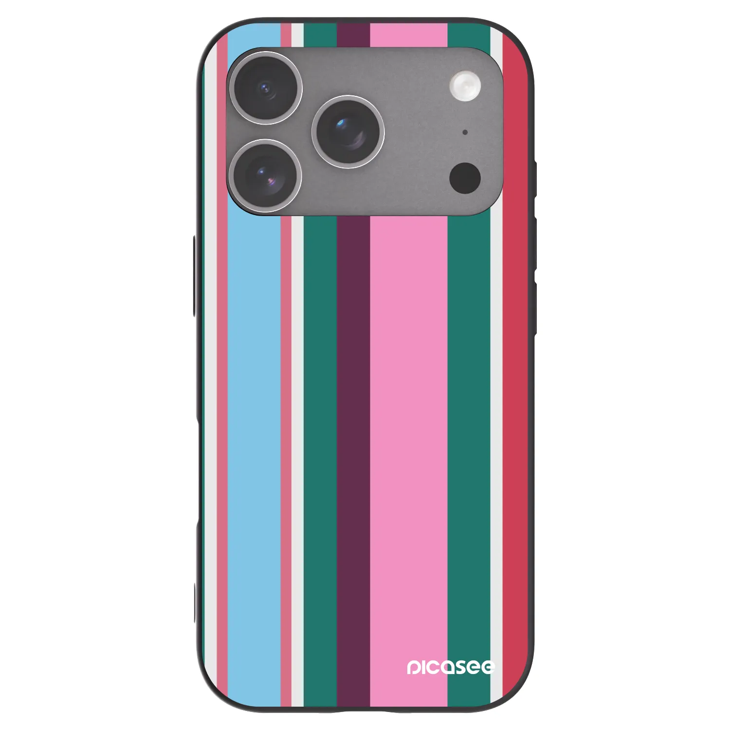 Picasee silikonski črni ovitek za Apple iPhone 18 Pro - Cabana club
