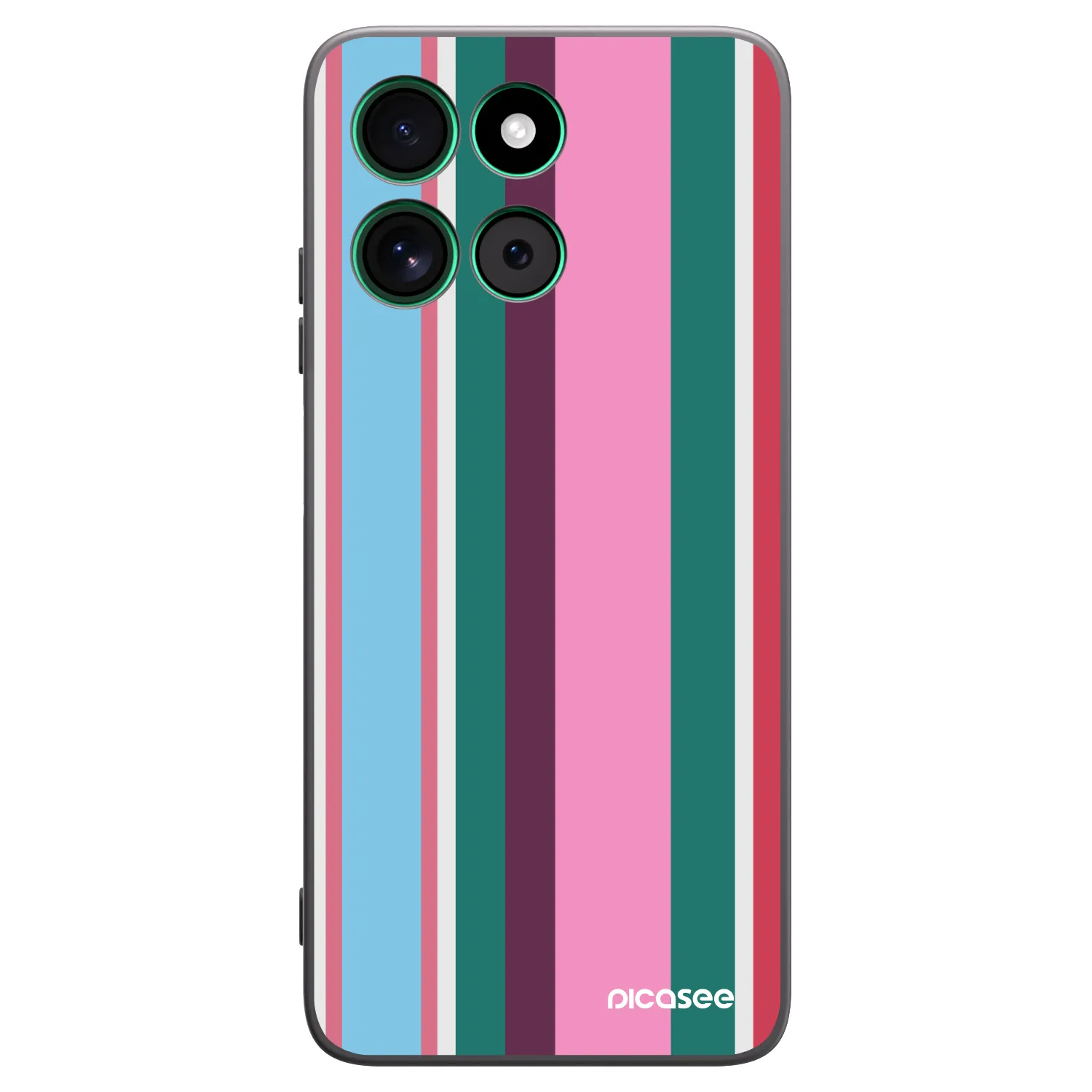 Picasee silikonski črni ovitek za Motorola Moto G57 Power - Cabana club