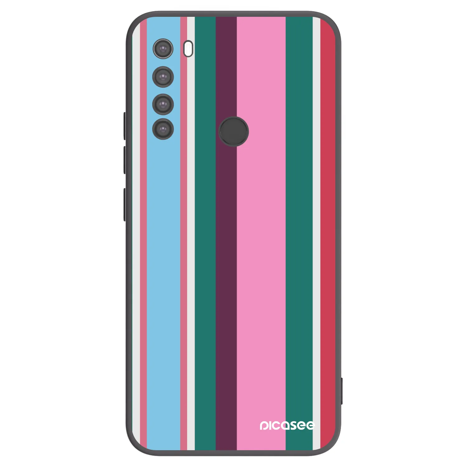 Picasee silikonski črni ovitek za Xiaomi Redmi Note 8 - Cabana club