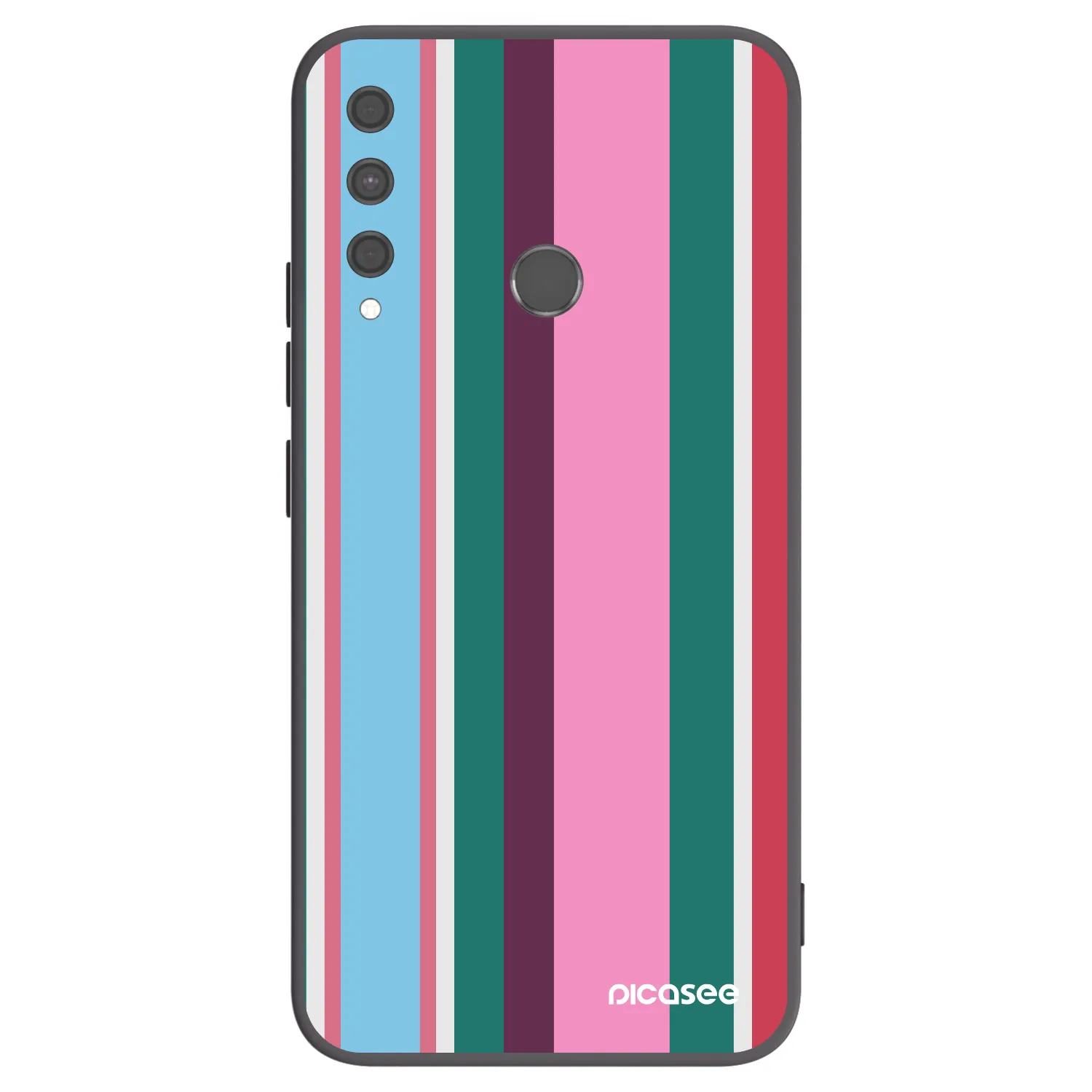 Picasee silikonski črni ovitek za Huawei P40 Lite E - Cabana club