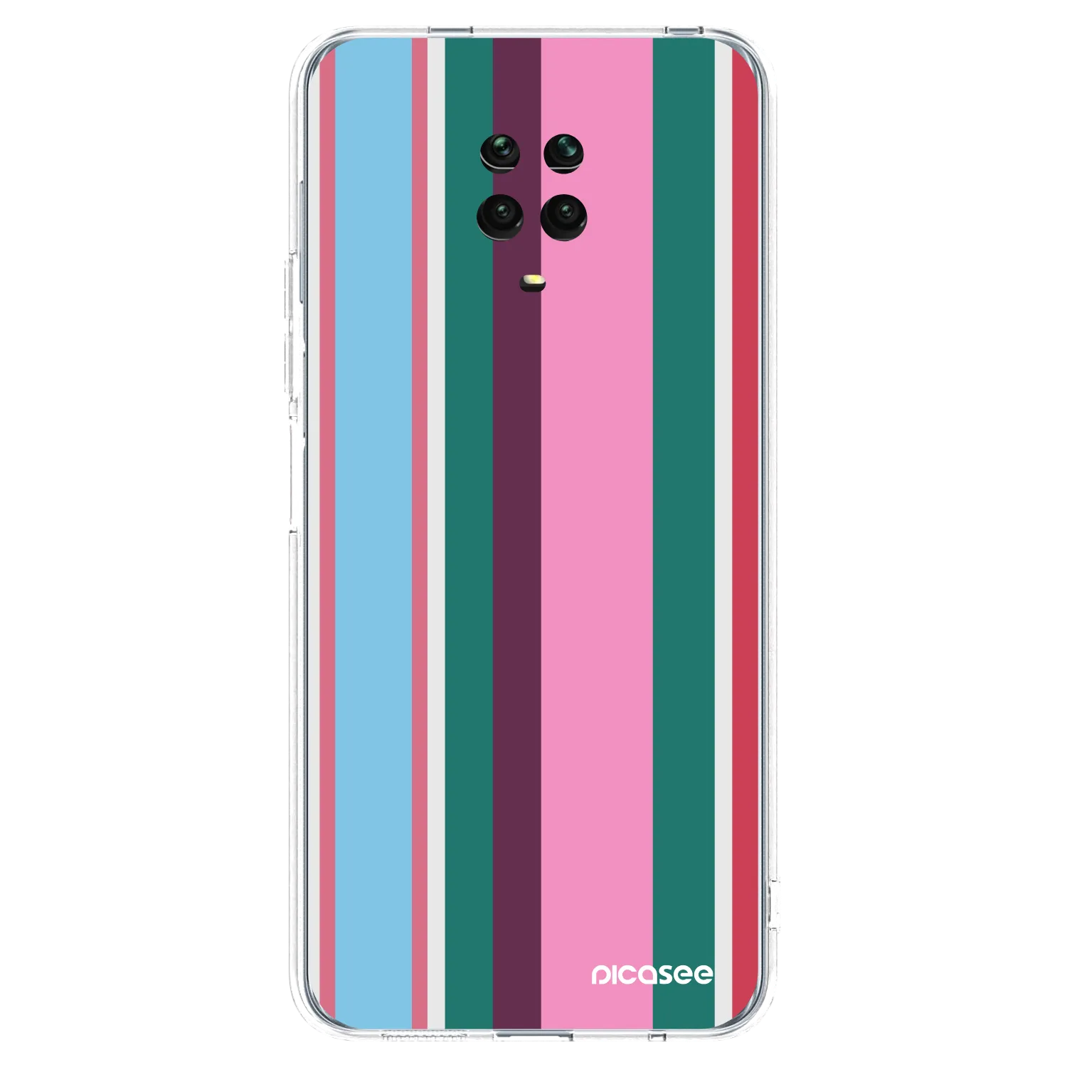 Picasee silikonski prozorni ovitek za Xiaomi Redmi Note 9 Pro - Cabana club