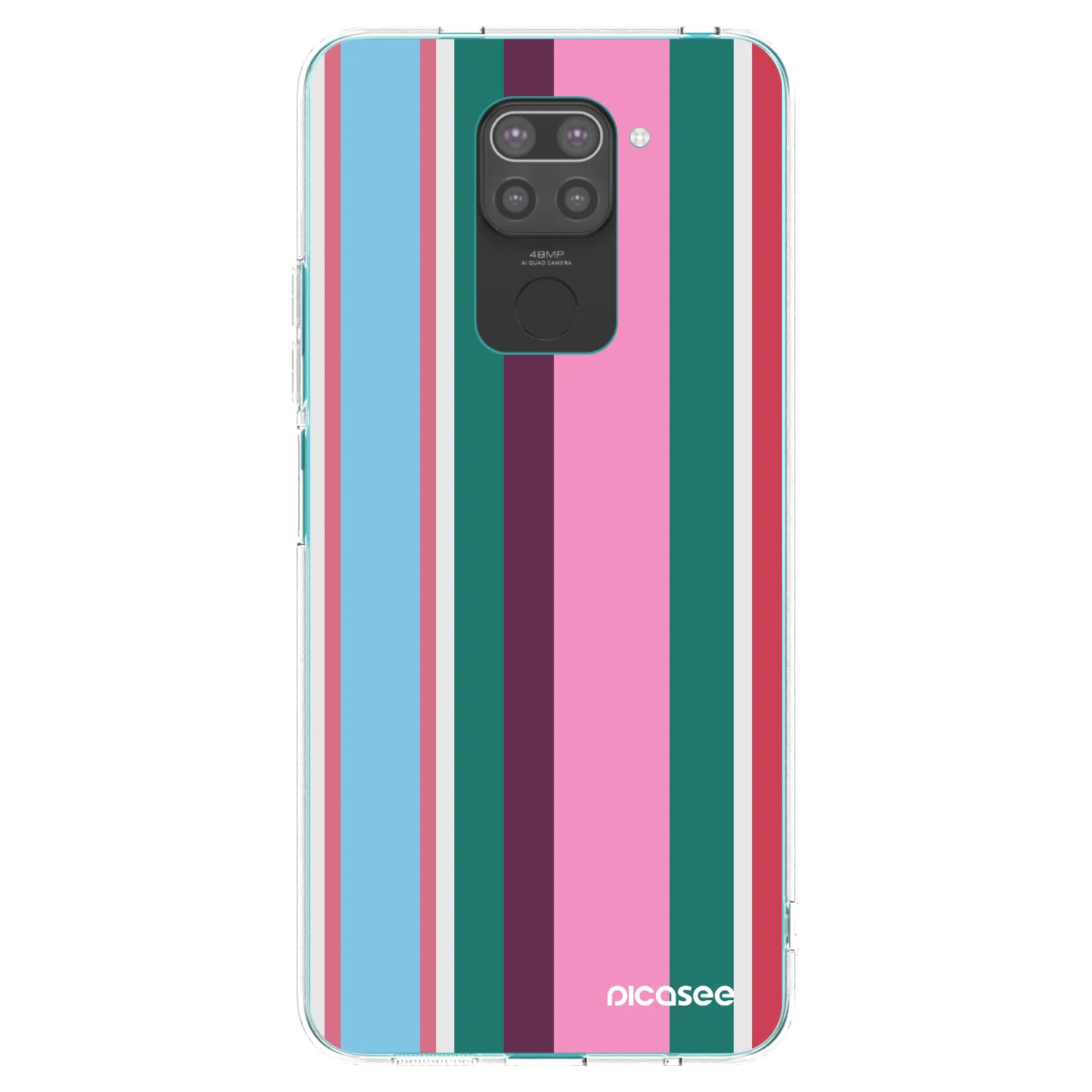 Picasee silikonski črni ovitek za Xiaomi Redmi Note 9 - Cabana club