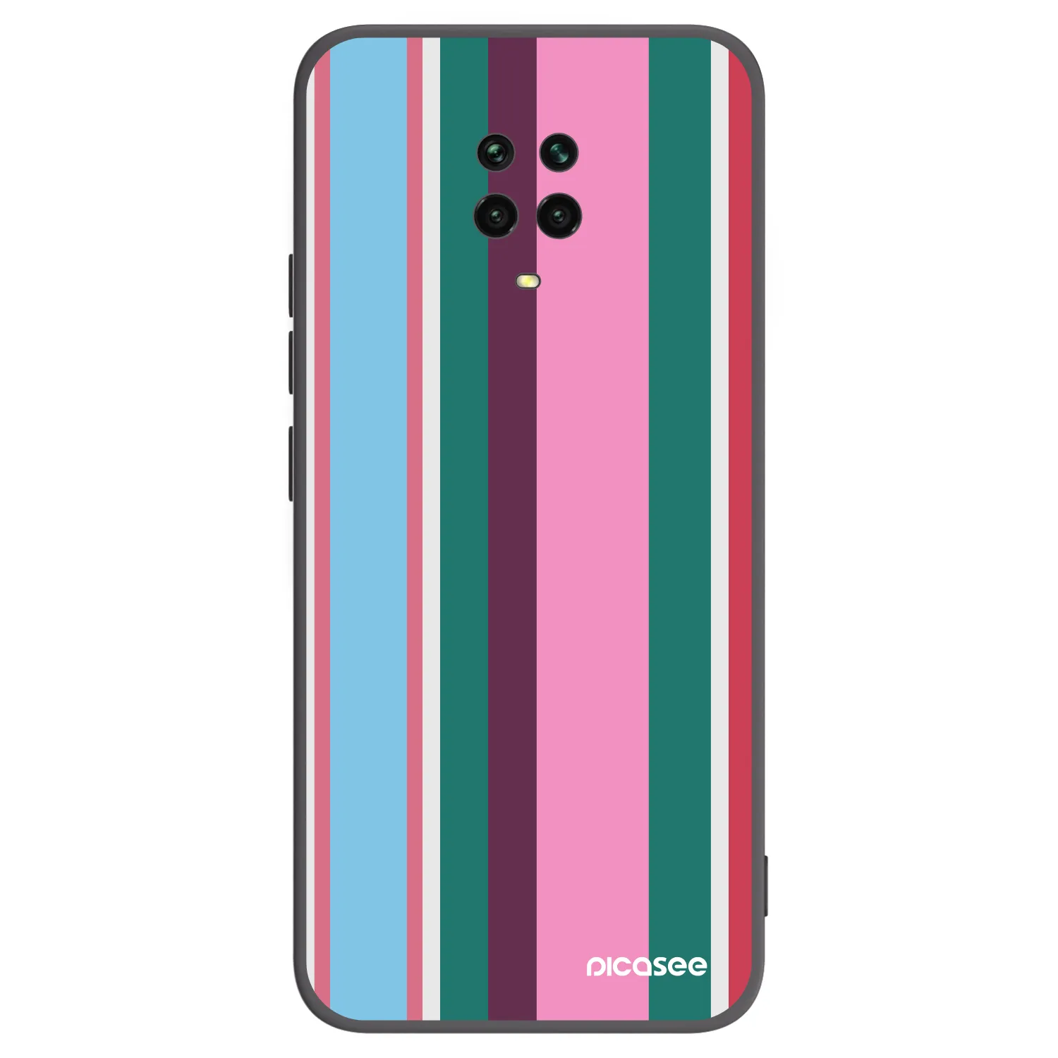 Picasee silikonski črni ovitek za Xiaomi Redmi Note 9S - Cabana club
