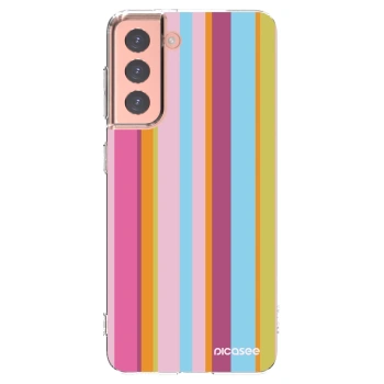 Picasee silikonski prozorni ovitek za Samsung Galaxy S21 5G G991B - Golden hour