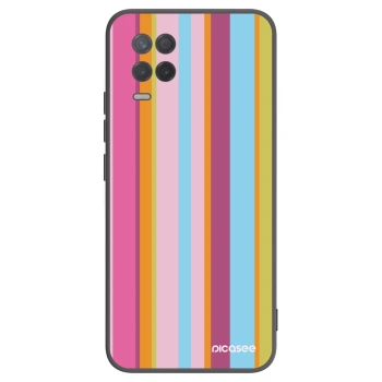 Picasee silikonski črni ovitek za Realme 8 5G - Golden hour