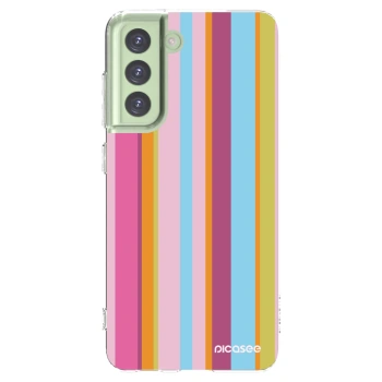 Picasee silikonski prozorni ovitek za Samsung Galaxy S21 FE 5G - Golden hour