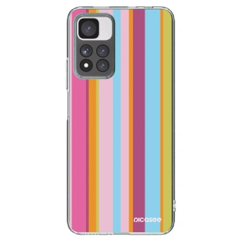 Picasee silikonski prozorni ovitek za Xiaomi Redmi Note 11 Pro+ 5G - Golden hour