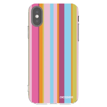 Picasee silikonski prozorni ovitek za Apple iPhone X/XS - Golden hour