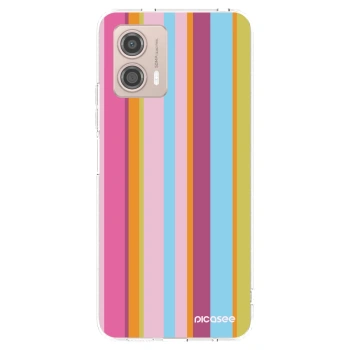 Picasee silikonski prozorni ovitek za Motorola Moto G53 5G - Golden hour
