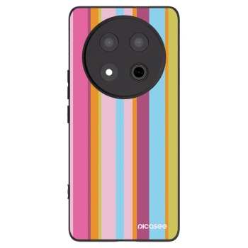 Picasee silikonski črni ovitek za Honor Magic7 Lite 5G - Golden hour