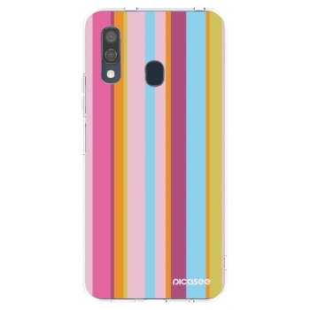 Picasee silikonski prozorni ovitek za Samsung Galaxy A40 A405F - Golden hour