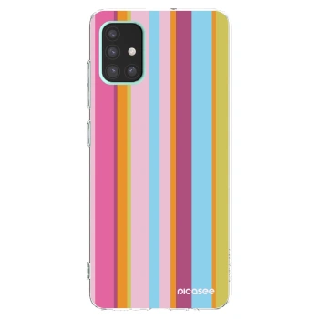 Picasee silikonski prozorni ovitek za Samsung Galaxy A51 A515F - Golden hour