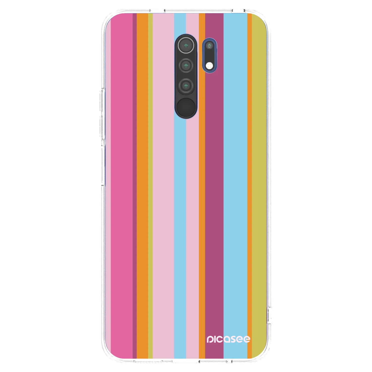 Picasee silikonski prozorni ovitek za Xiaomi Redmi 9 - Golden hour