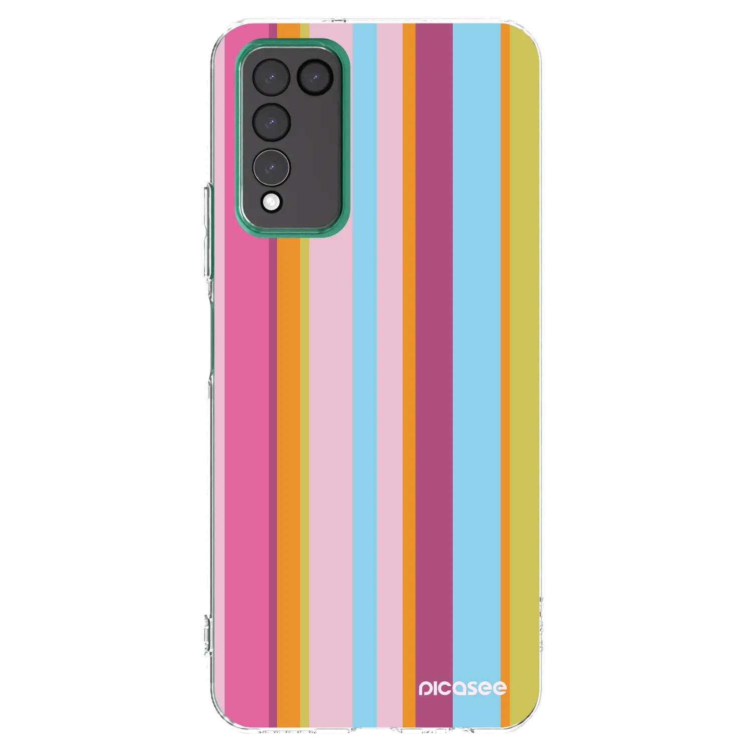 Picasee silikonski prozorni ovitek za Honor 10X Lite - Golden hour