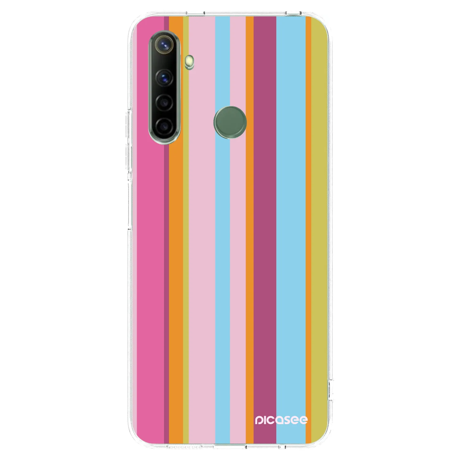 Picasee silikonski prozorni ovitek za Realme 6i - Golden hour