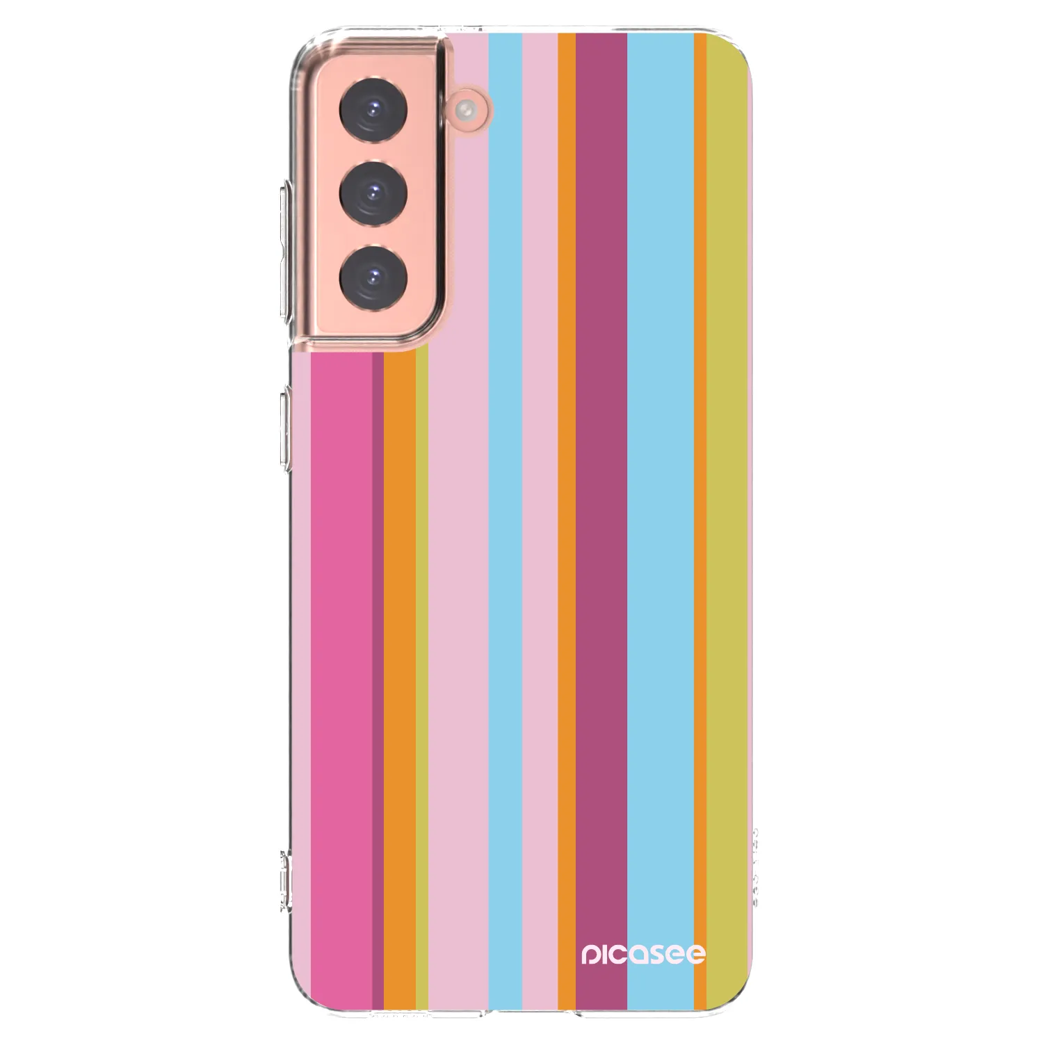 Picasee silikonski prozorni ovitek za Samsung Galaxy S21 5G G991B - Golden hour