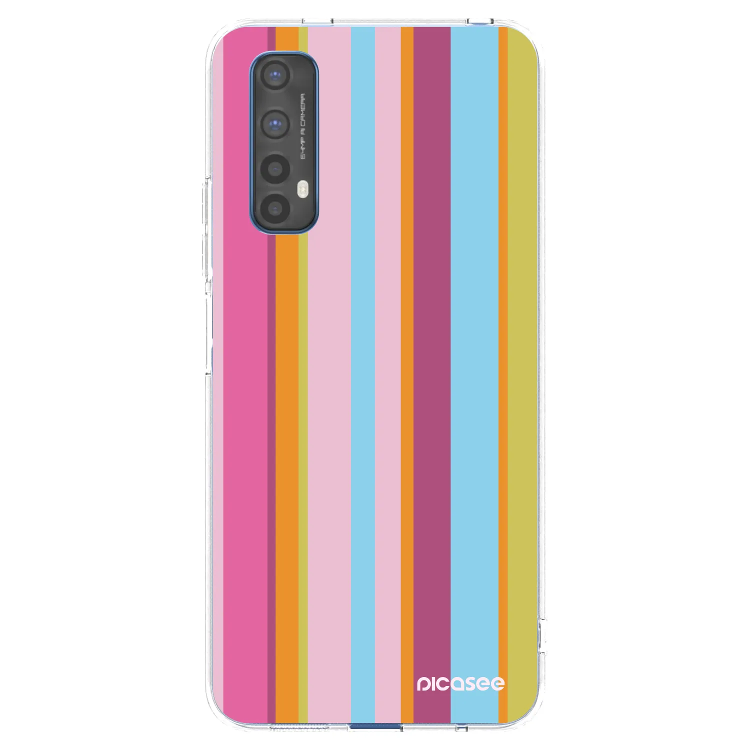 Picasee silikonski prozorni ovitek za Realme 7 - Golden hour