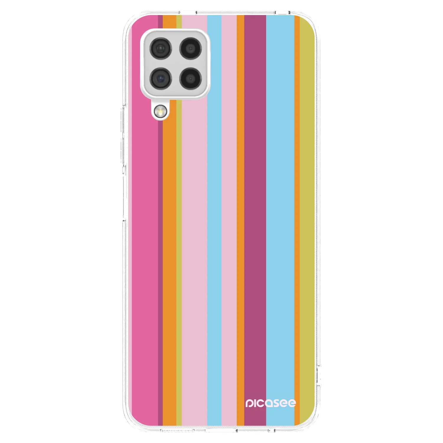 Picasee silikonski prozorni ovitek za Samsung Galaxy A22 A225F 4G - Golden hour
