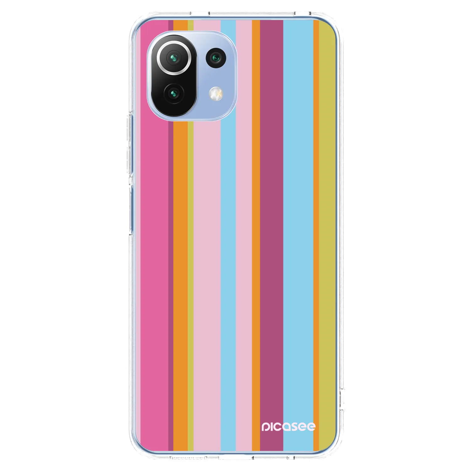 Picasee silikonski prozorni ovitek za Xiaomi 11 Lite 5G NE - Golden hour