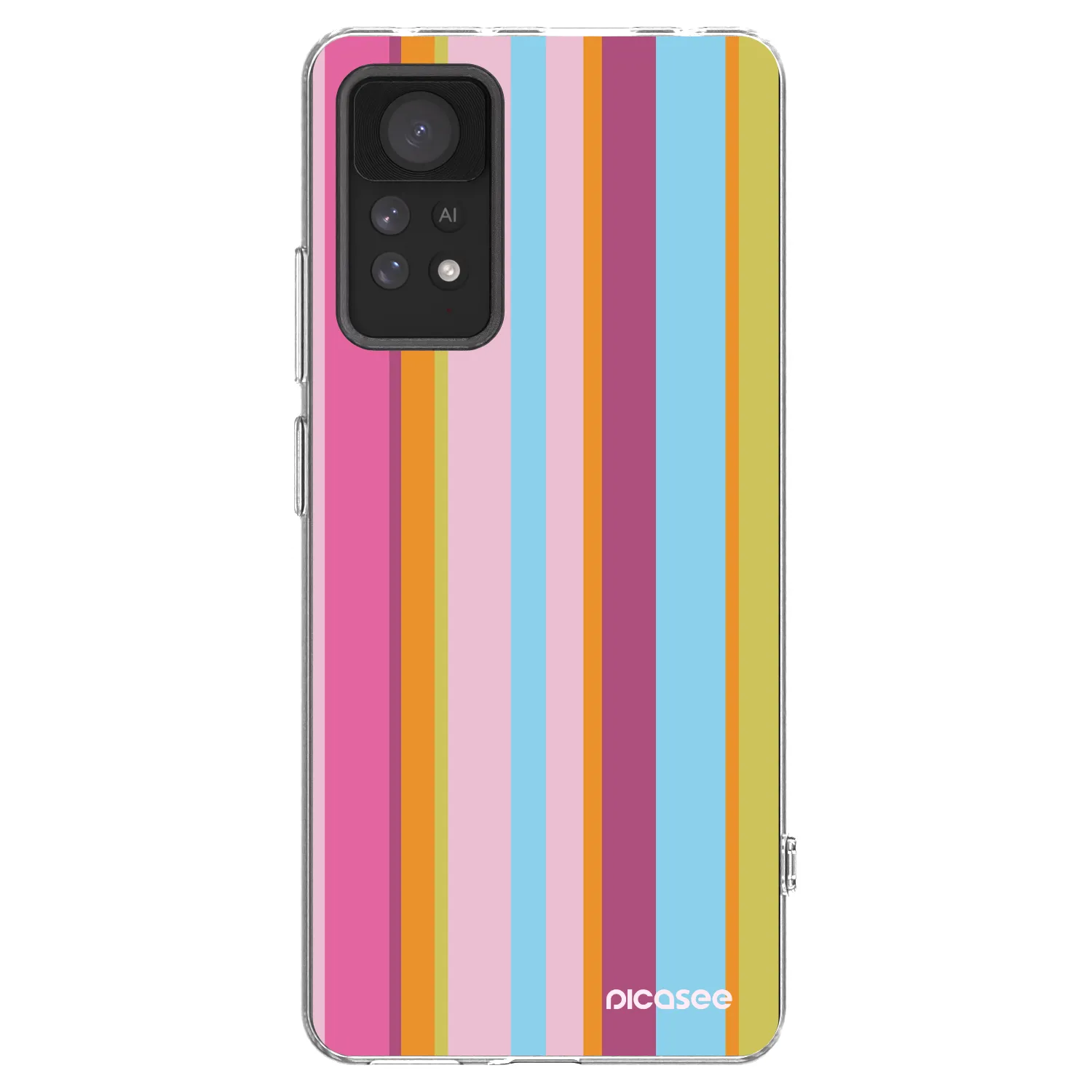 Picasee silikonski prozorni ovitek za Xiaomi Redmi Note 11 Pro 5G - Golden hour